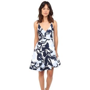 Keepsake No Secrets Navy Dress